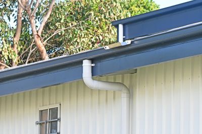 Pvc Downspout Installation detail
