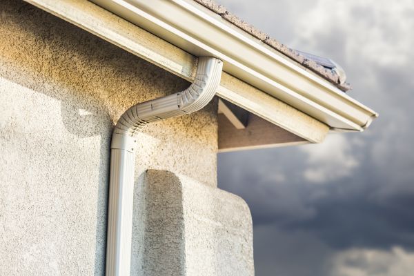 Aluminum Downspout Replacement in Georgetown