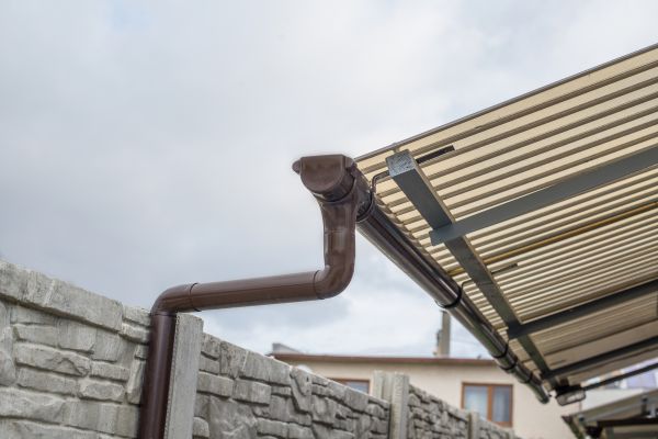 Plastic Downspout Installation in Georgetown